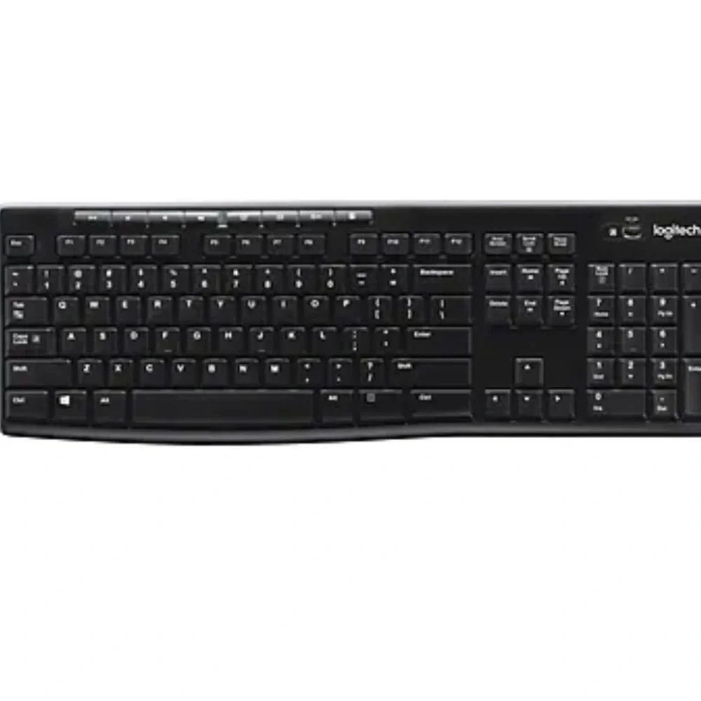 Logitech K270 USB Wireless Keyboard, black. Excellent condition.